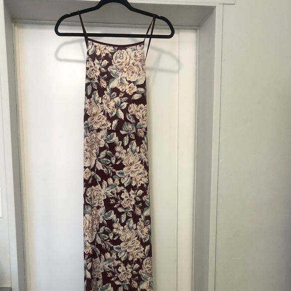 Size xl Forever 21 floral maxi length dress - Picture 2 of 7